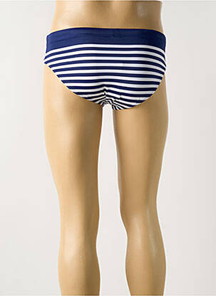 Slip de bain imprimé rayures bleu HOM homme