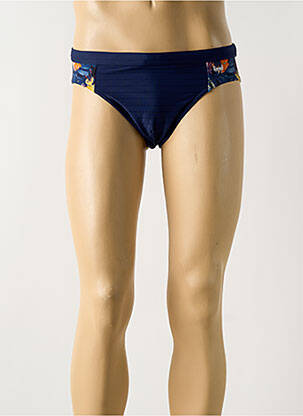 Slip de bain fond doublé bleu HOM homme