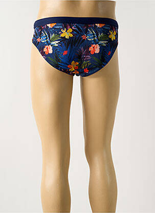 Slip de bain fond doublé bleu HOM homme