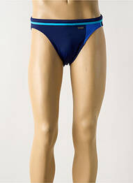 Slip de bain tissage popeline bleu HOM homme