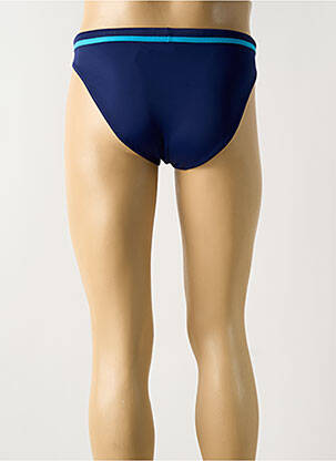 Slip de bain tissage popeline bleu HOM homme
