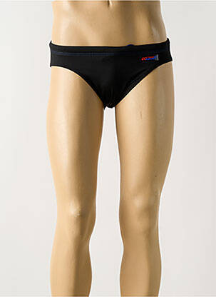 Slip de bain tissage popeline noir HOM homme