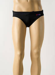 Slip de bain tissage popeline noir HOM homme