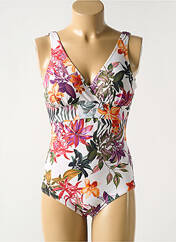 Maillot de bain 1 pièce blanc SUN PLAYA pour femme seconde vue