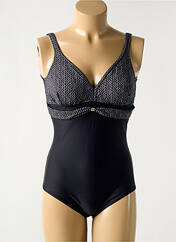 Maillot de bain 1 pièce noir ROSE POMME pour femme seconde vue