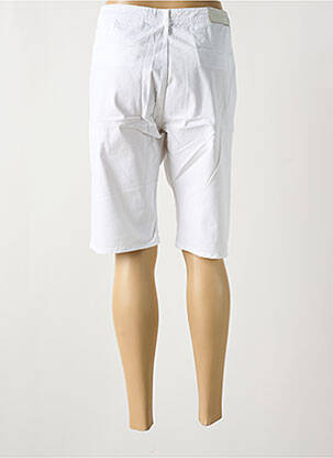Bermuda taille à pinces taille normale blanc IMPAQT femme