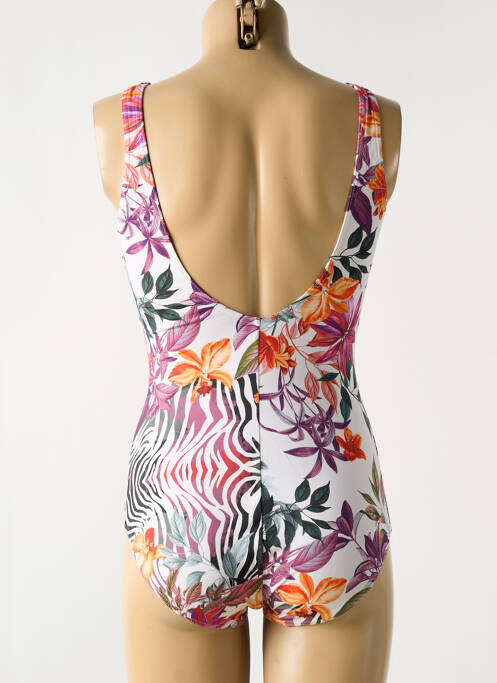 Maillot de bain 1 pièce blanc SUN PLAYA pour femme