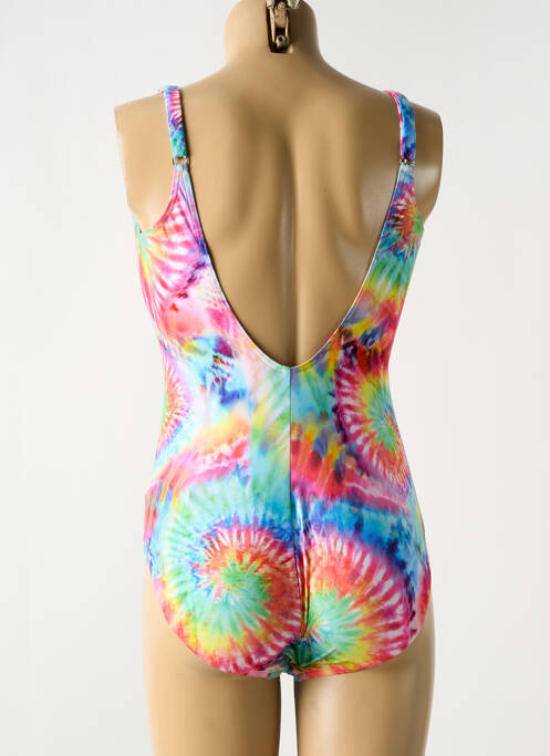 Maillot de bain 1 pièce bleu OLYMPIA pour femme