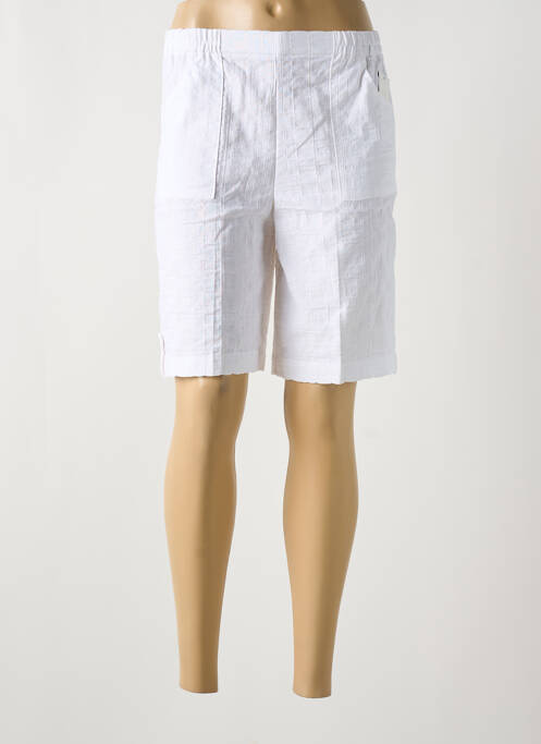 Bermuda blanc GEVANA pour femme