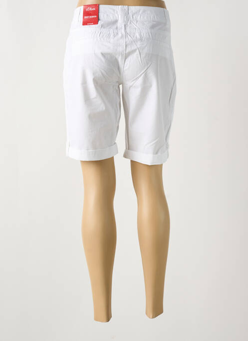 Bermuda blanc S.OLIVER pour femme
