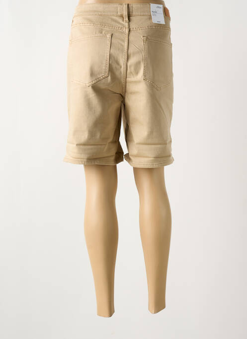 Bermuda marron S.OLIVER pour femme