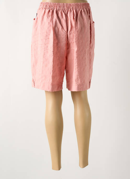 Bermuda rose GEVANA pour femme
