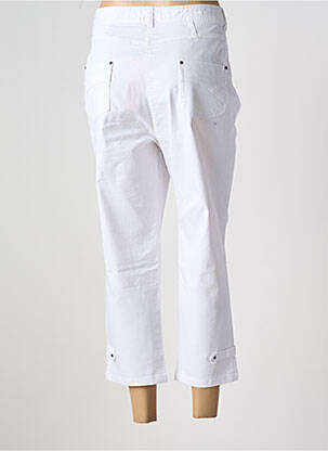 Pantacourt poches blanc FELINO femme