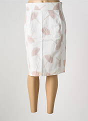 Jupe mi-longue beige FELINO pour femme seconde vue