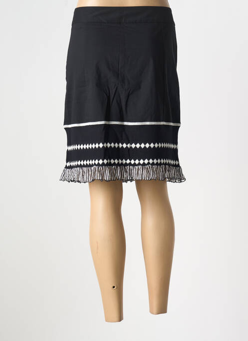 Jupe mi-longue noir OLIVIER PHILIPS pour femme