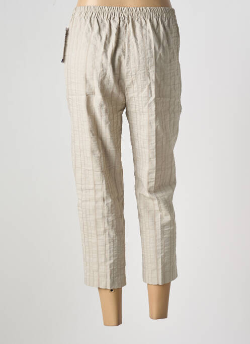 Pantacourt beige GEVANA pour femme