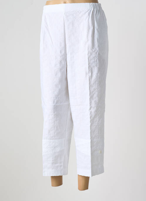 Pantacourt blanc GEVANA pour femme