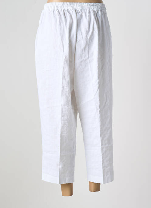 Pantacourt blanc GEVANA pour femme