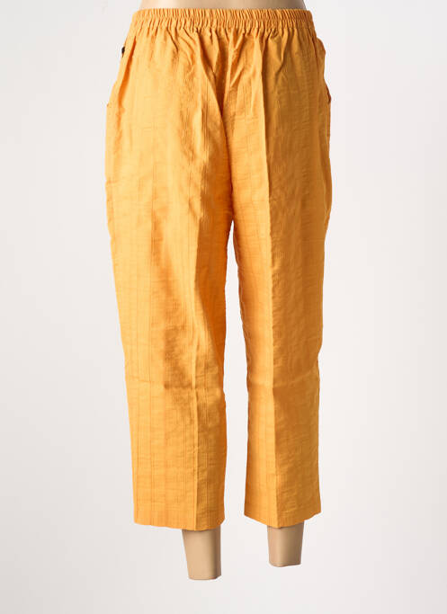 Pantacourt orange GEVANA pour femme