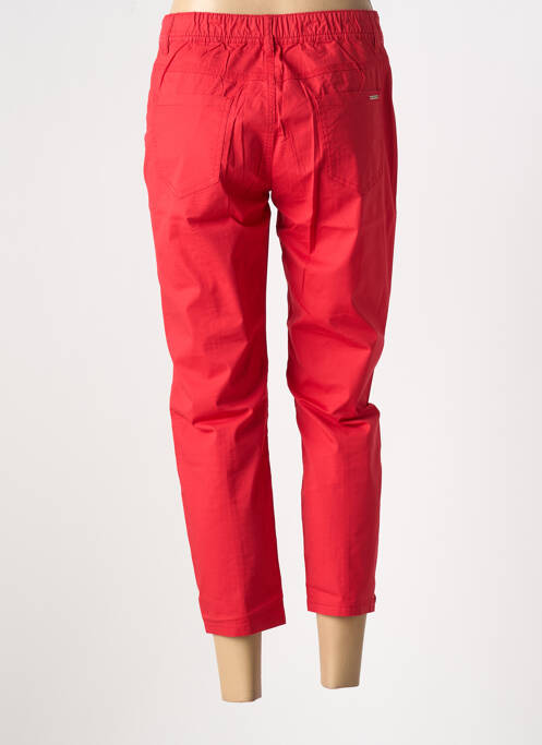 Pantacourt rouge GEVANA pour femme