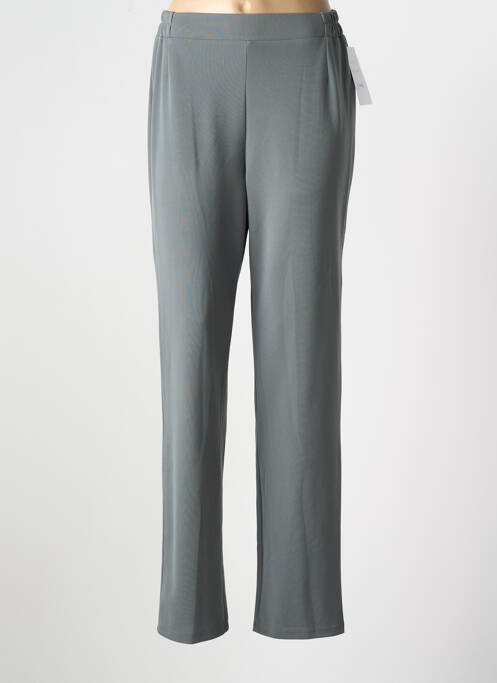 Pantalon droit vert GEVANA pour femme