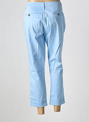 Pantalon 7/8 stretch taille normale bleu DESGASTE femme