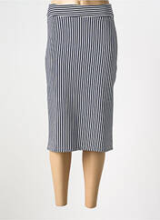 Jupe mi-longue bleu SENORETTA pour femme seconde vue
