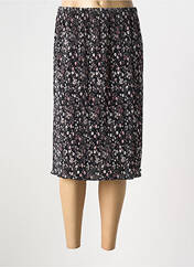 Jupe mi-longue noir GEVANA pour femme seconde vue