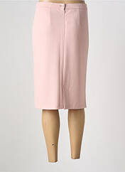 Jupe mi-longue rose GEVANA pour femme seconde vue