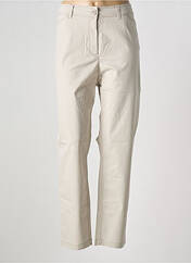 Pantalon droit beige FELINO pour femme seconde vue