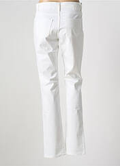 Pantalon droit blanc COWEST pour femme seconde vue