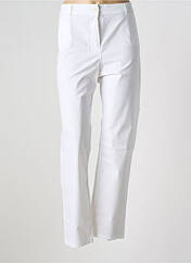 Pantalon droit blanc FELINO pour femme seconde vue