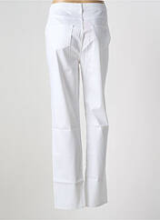 Pantalon droit blanc OLIVIER PHILIPS pour femme seconde vue