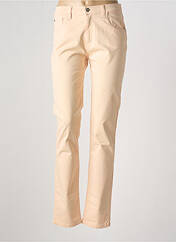 Pantalon droit orange DESGASTE pour femme seconde vue