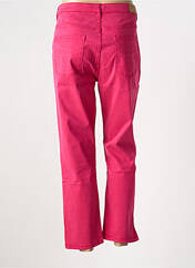 Pantalon droit rose BARILOCHE pour femme seconde vue