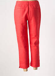 Pantalon droit rouge IMPAQT pour femme seconde vue