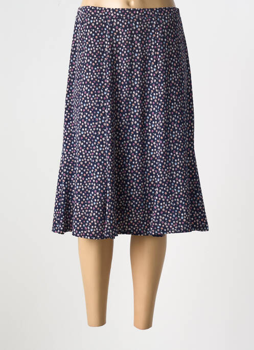 Jupe mi-longue bleu GEVANA pour femme