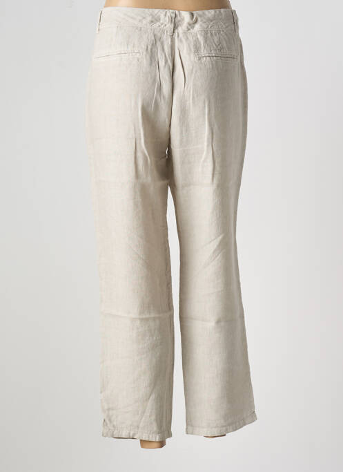 Pantalon droit beige IMPAQT pour femme