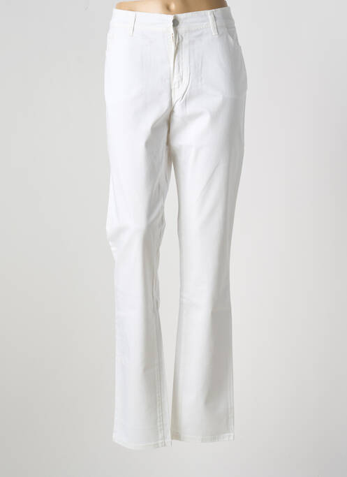 Pantalon droit blanc COWEST pour femme