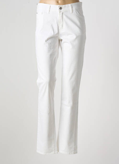 Pantalon droit blanc COWEST pour femme
