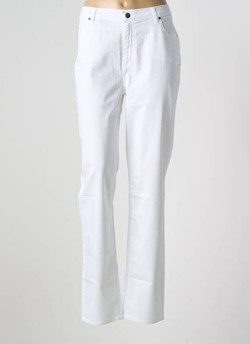 Pantalon droit blanc OLIVIER PHILIPS pour femme