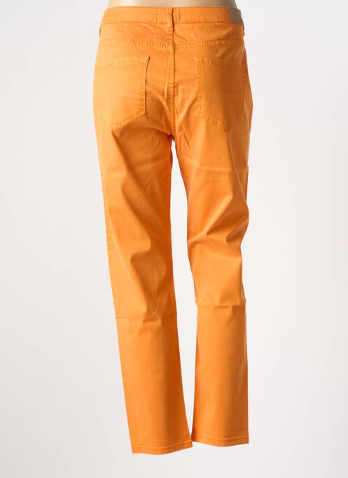 Pantalon droit orange TINTA pour femme