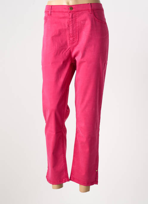 Pantalon droit rose BARILOCHE pour femme