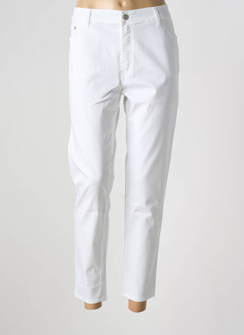 Pantalon slim blanc COWEST pour femme