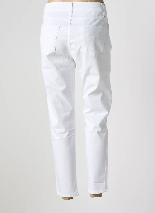 Pantalon slim blanc COWEST pour femme