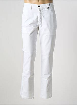 Pantalon chino tissage popeline taille normale blanc IMPAQT homme