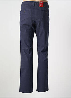 Pantalon chino stretch taille normale bleu S.OLIVER homme