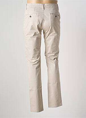 Pantalon chino stretch taille normale beige IMPAQT homme