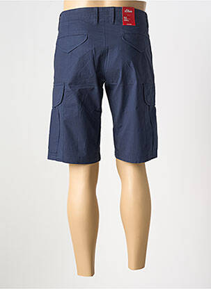 Bermuda stretch taille normale bleu S.OLIVER homme