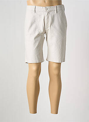 Bermuda stretch taille normale beige S.OLIVER homme